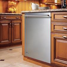 stainless steel dishwasher in kitchen